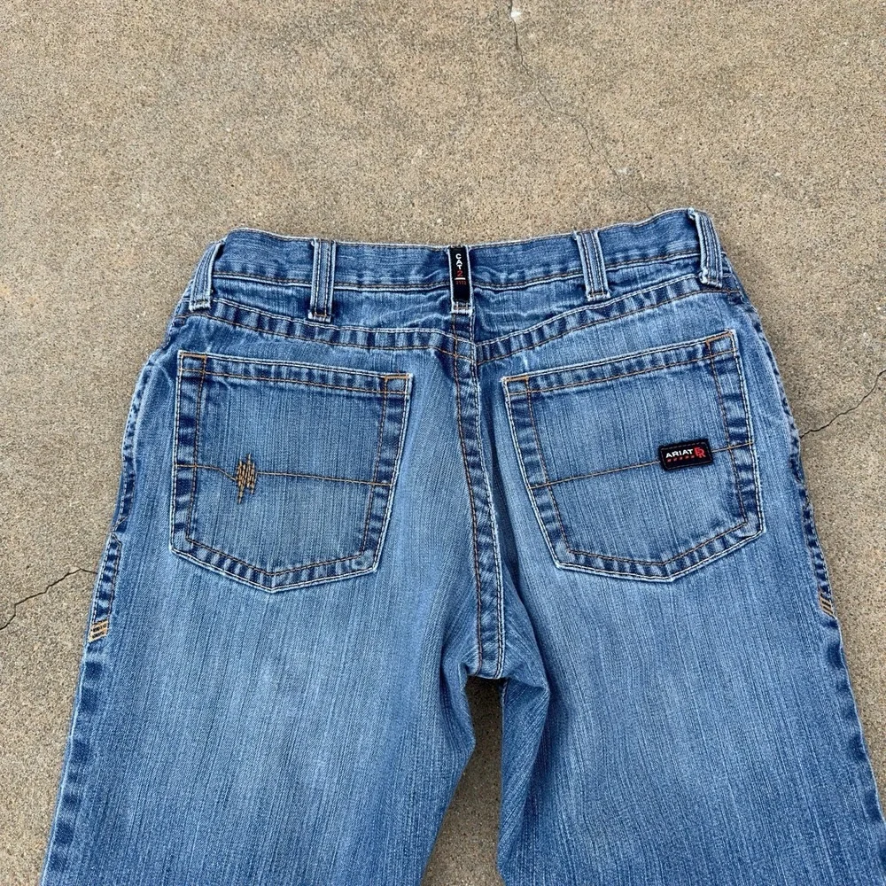 Ariat Work FR Men's Low Rise M4 Boot Cut Jeans 32x34 Flame Resistant HRC2 2112